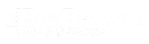 big Brand Tire Service Logo